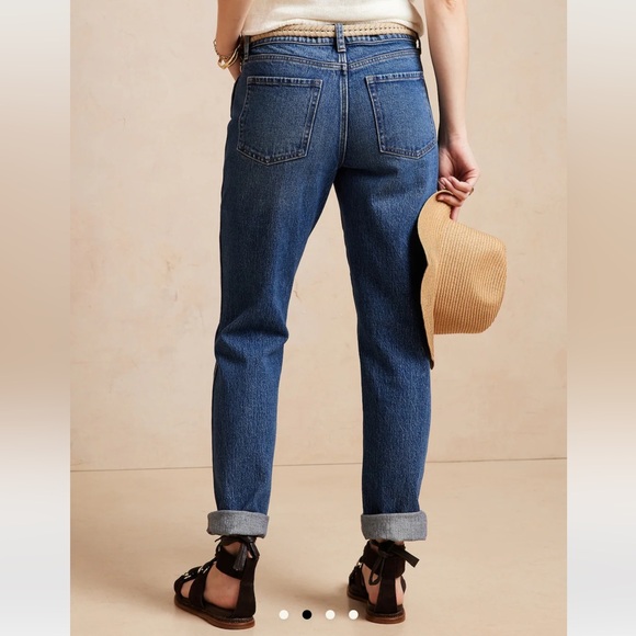Banana Republic Denim - Banana Republic Blue Slouch Jeans Classic Style size 8